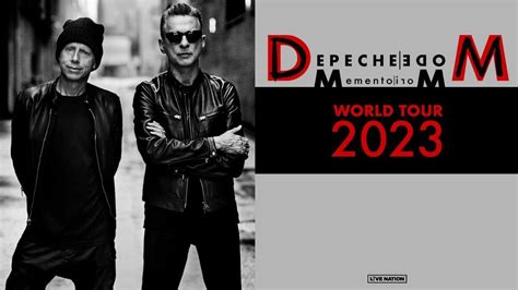 depeche mode - memento mori world tour 2023